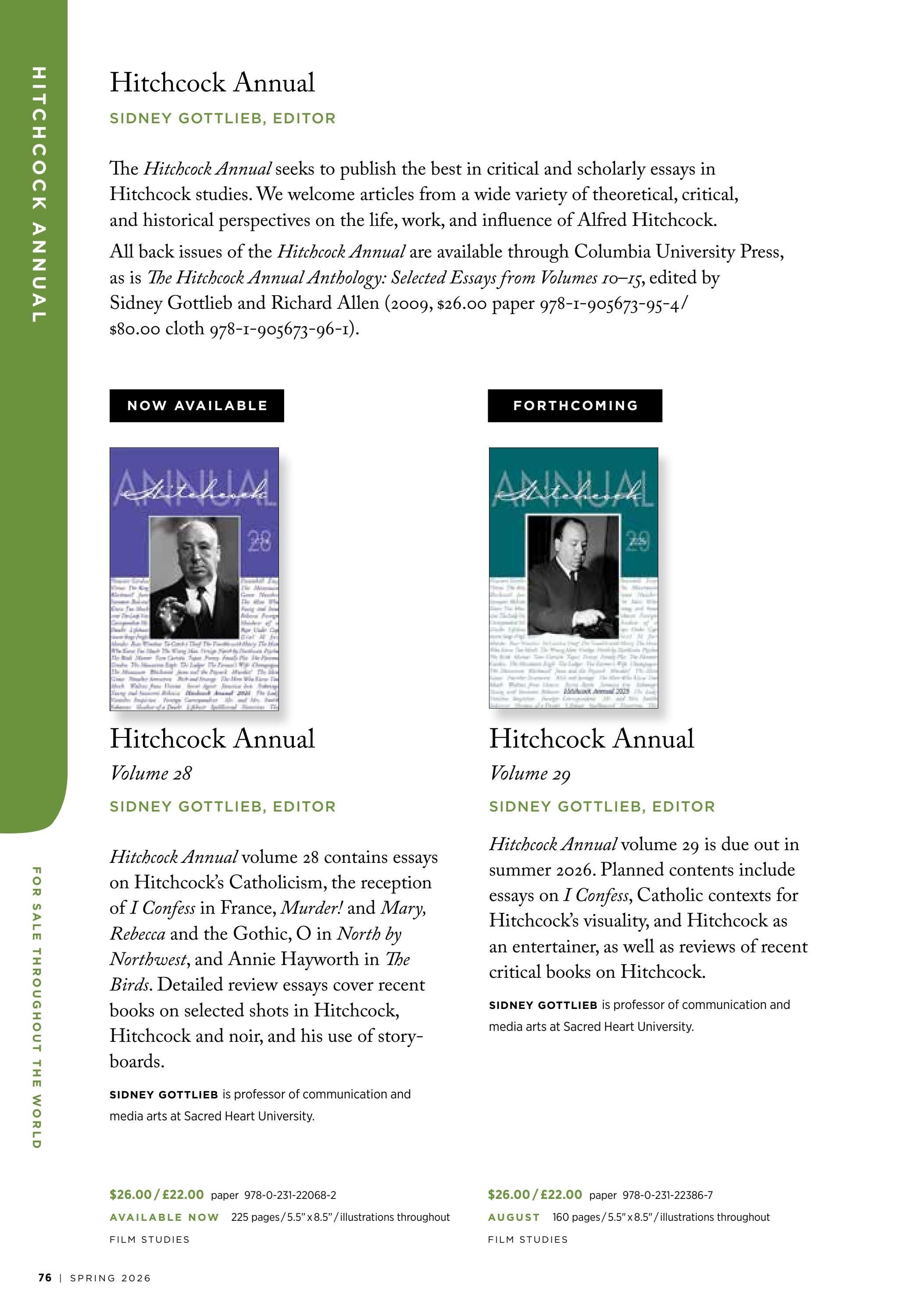 Columbia University Press Spring Catalog Weekly Ad January 1 - December 31, 2026