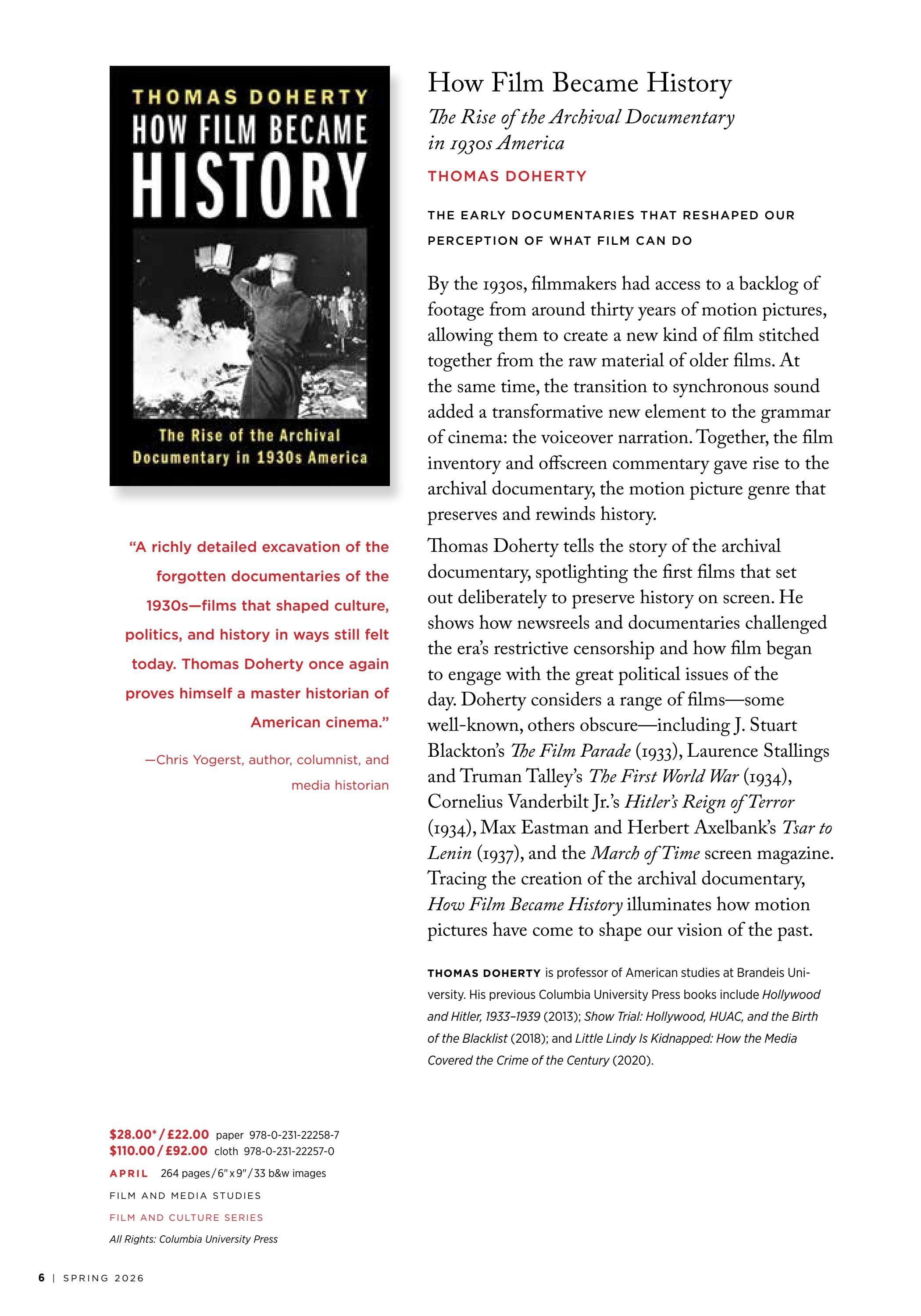 Columbia University Press Spring Catalog Weekly Ad January 1 - December 31, 2026