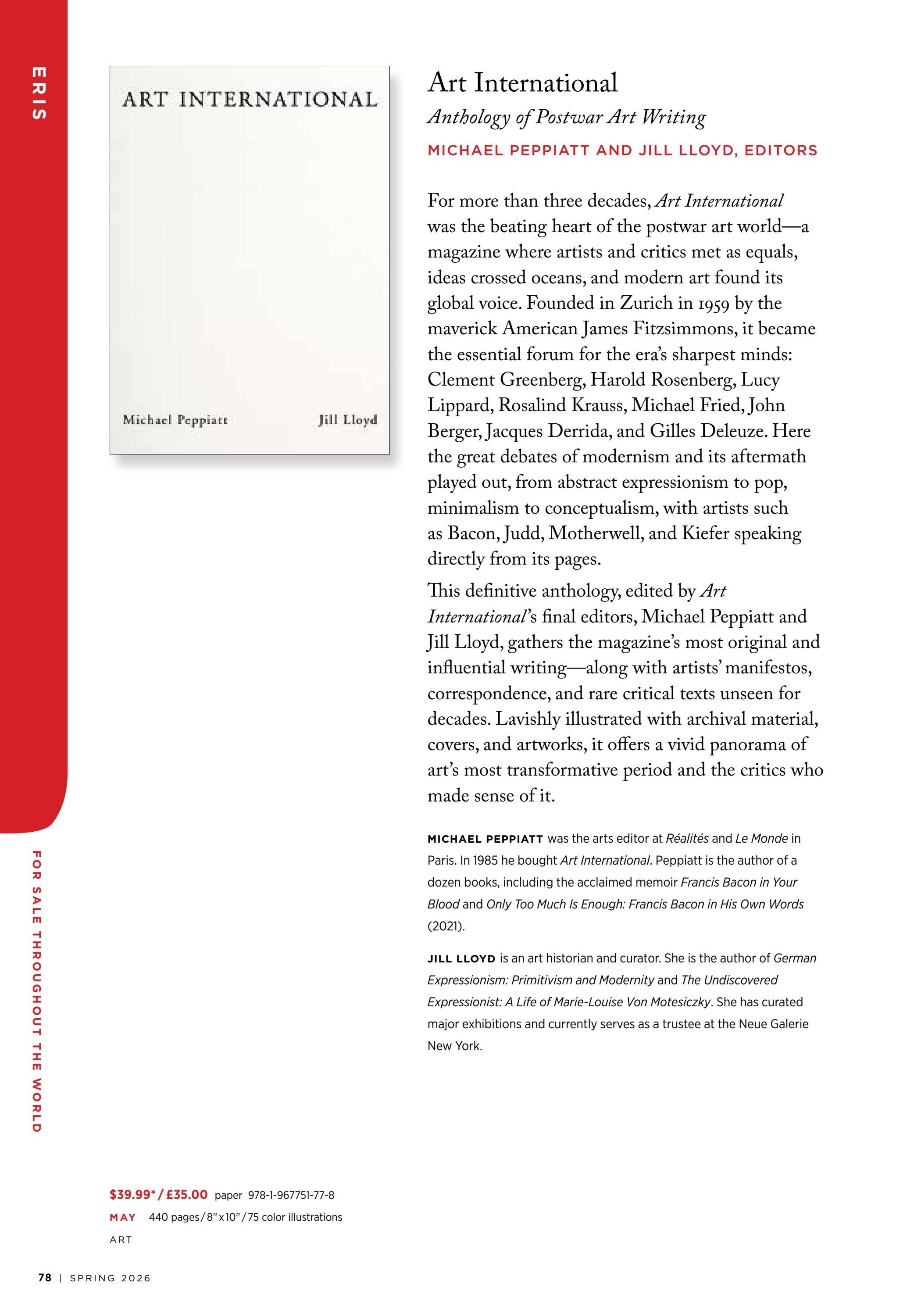 Columbia University Press Spring Catalog Weekly Ad January 1 - December 31, 2026