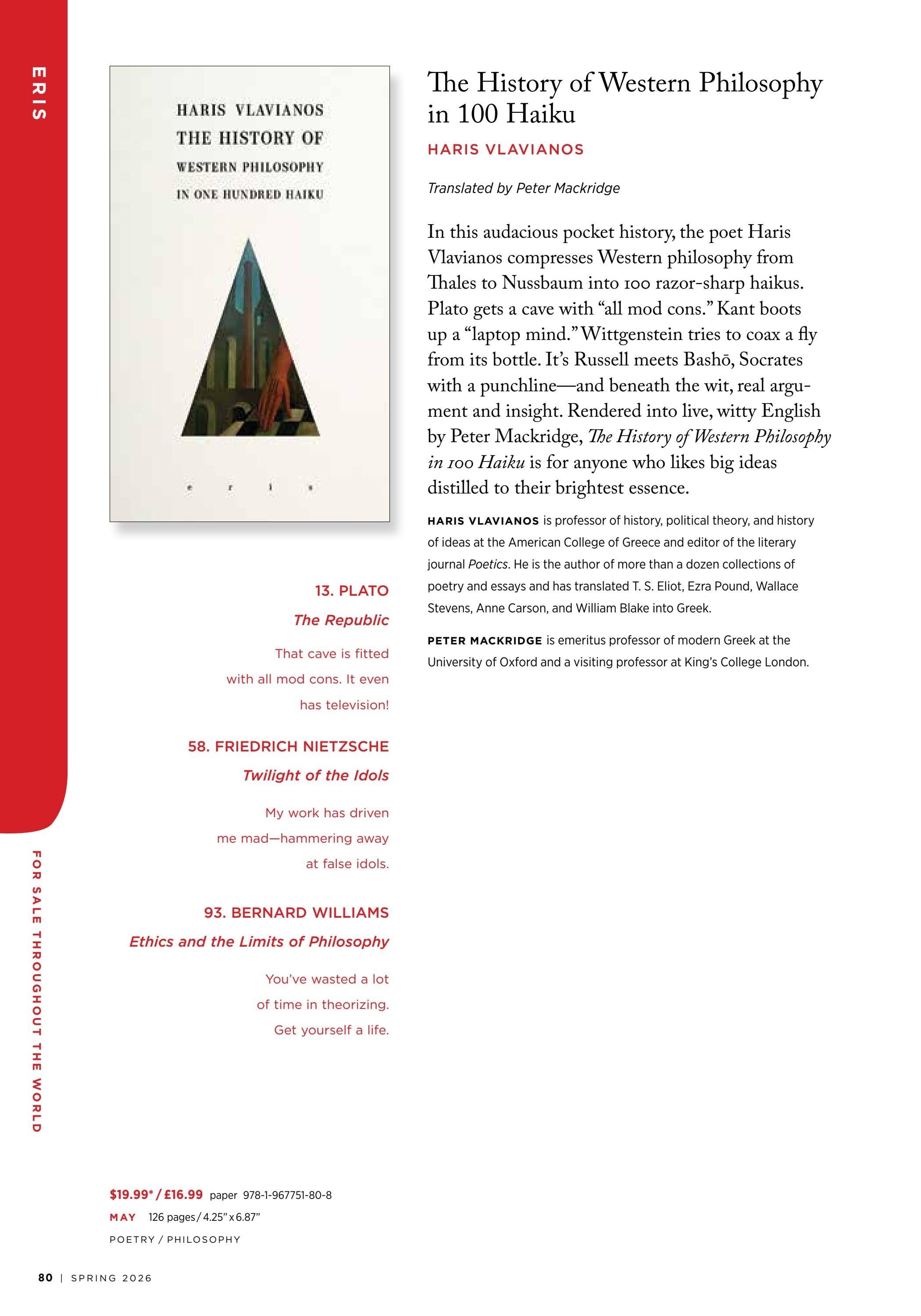 Columbia University Press Spring Catalog Weekly Ad January 1 - December 31, 2026