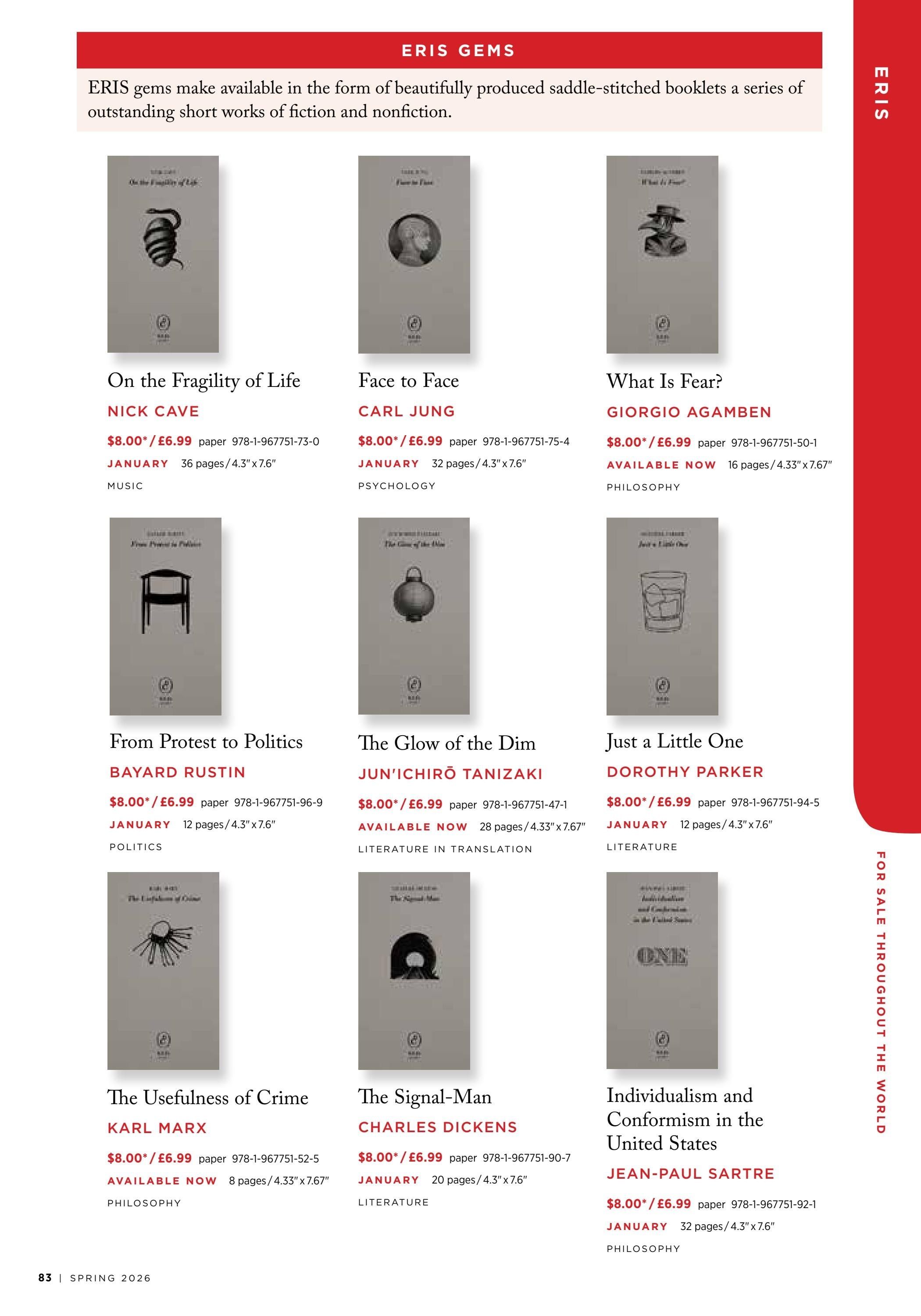 Columbia University Press Spring Catalog Weekly Ad January 1 - December 31, 2026