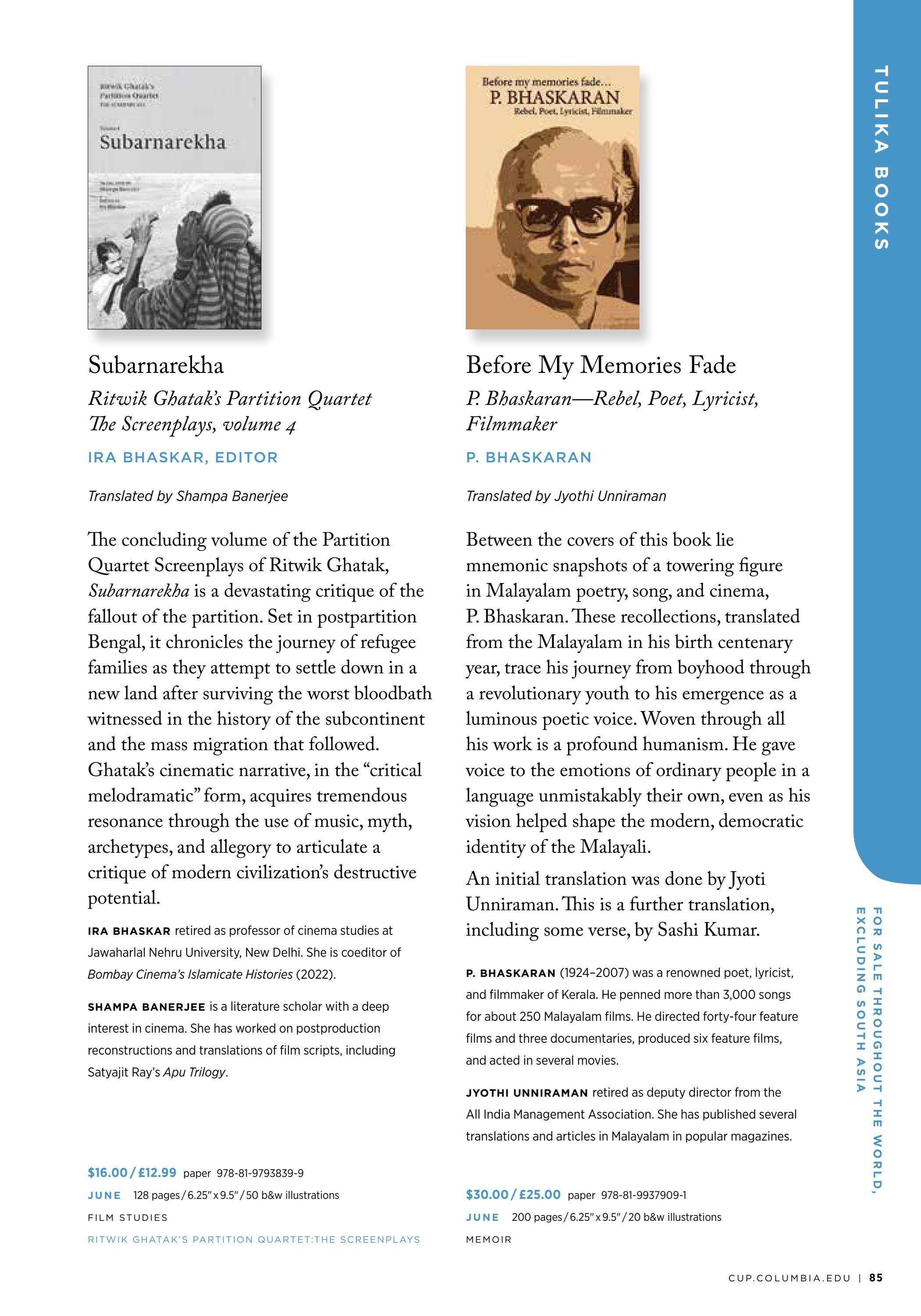 Columbia University Press Spring Catalog Weekly Ad January 1 - December 31, 2026