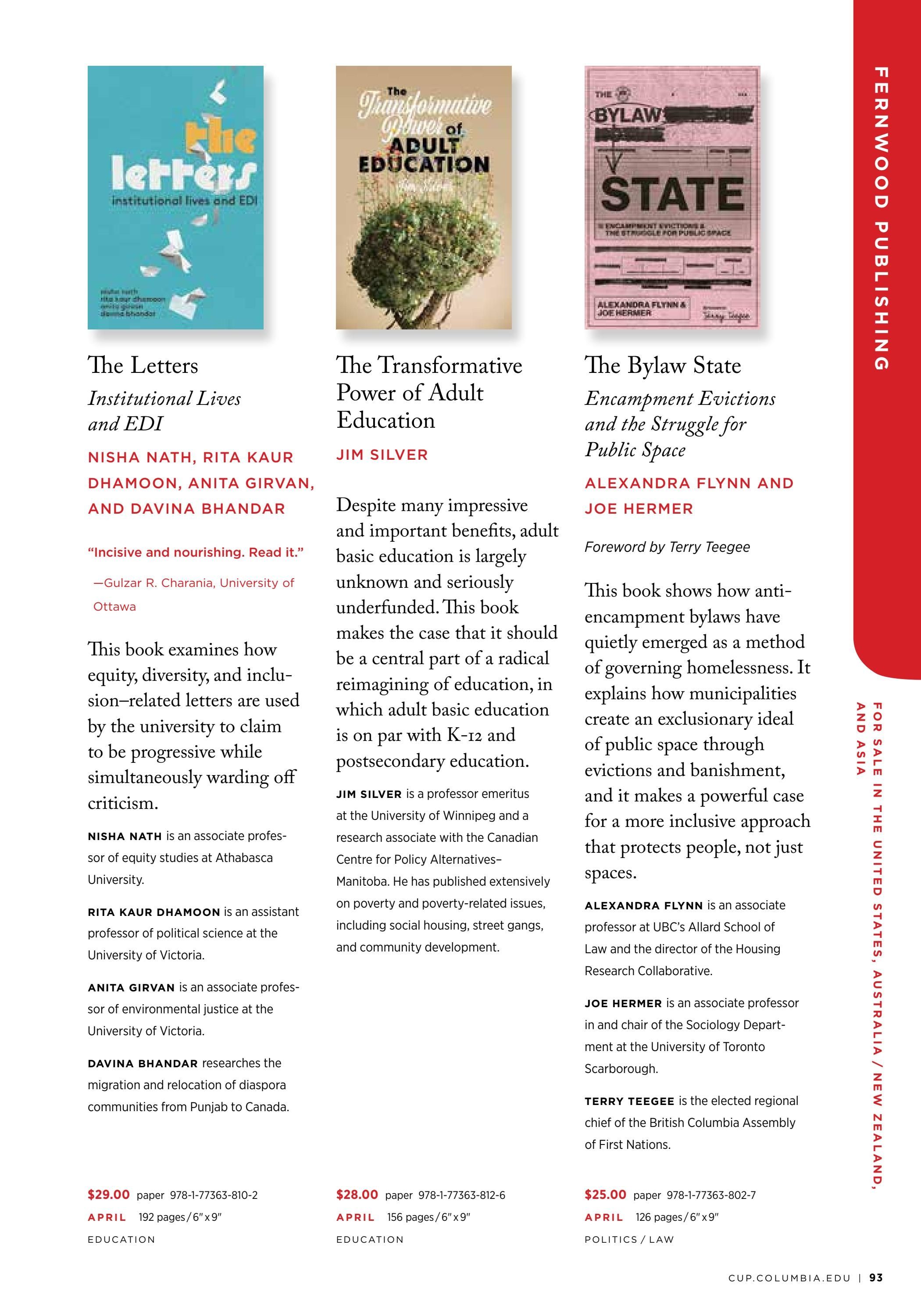 Columbia University Press Spring Catalog Weekly Ad January 1 - December 31, 2026