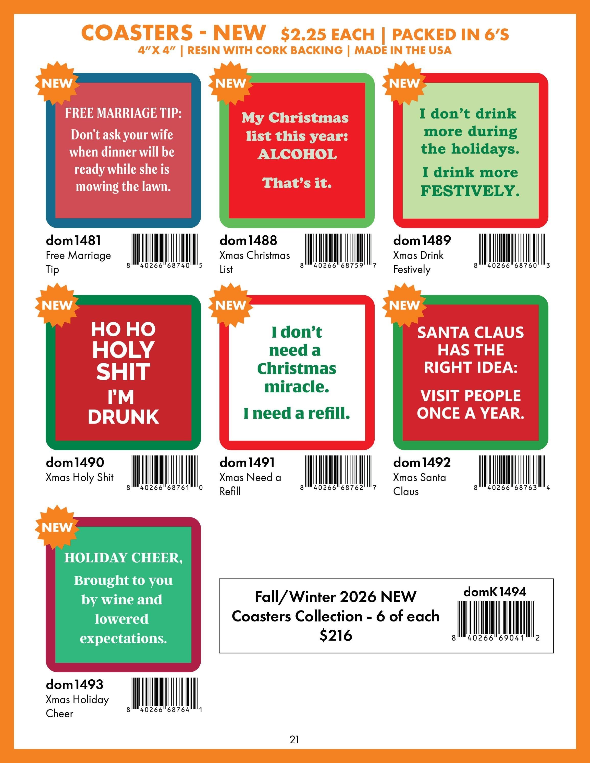 Drinks on Me Fall & Winter 2026 Catalog Weekly Ad January 1 - December 31, 2026