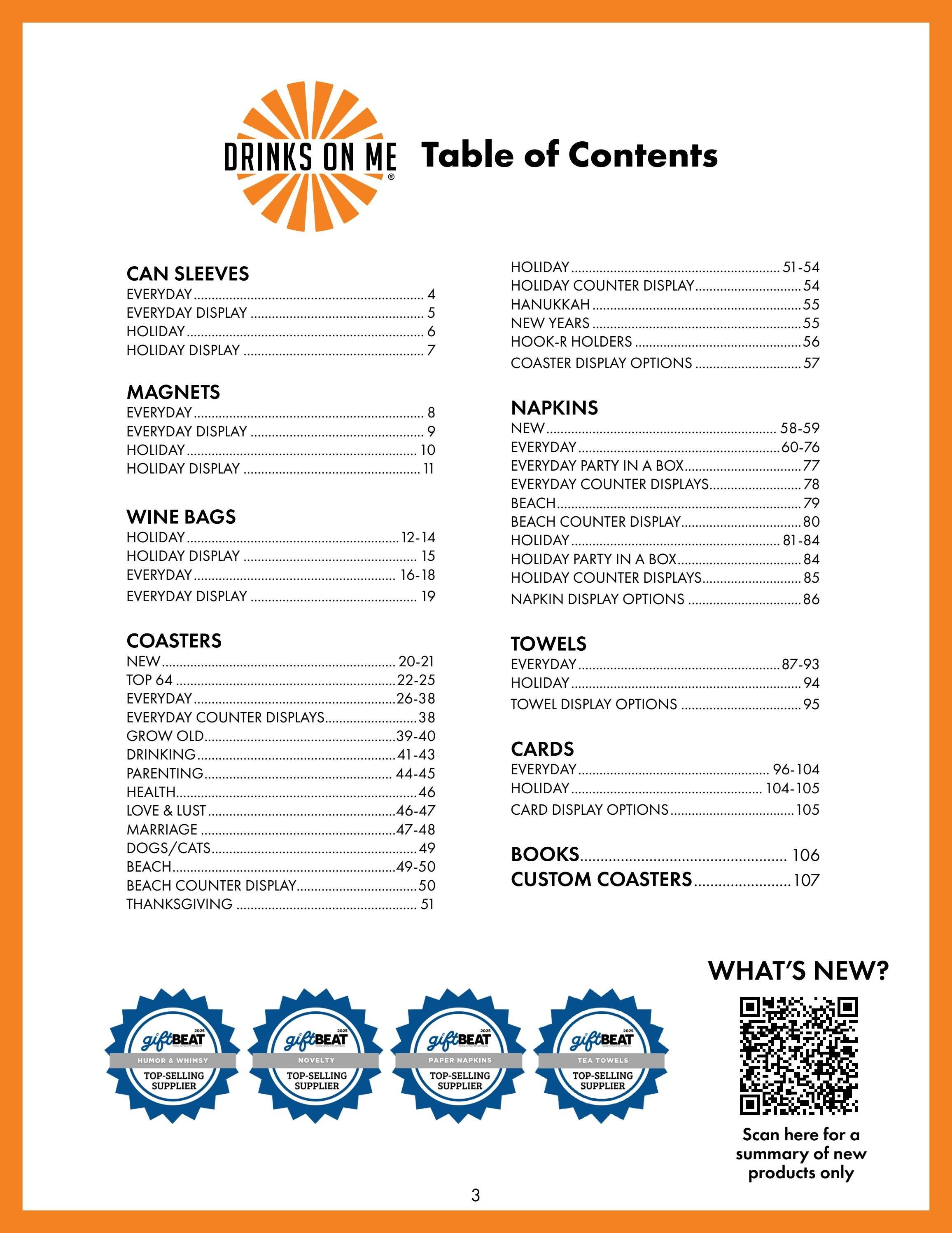 Drinks on Me Fall & Winter 2026 Catalog Weekly Ad January 1 - December 31, 2026