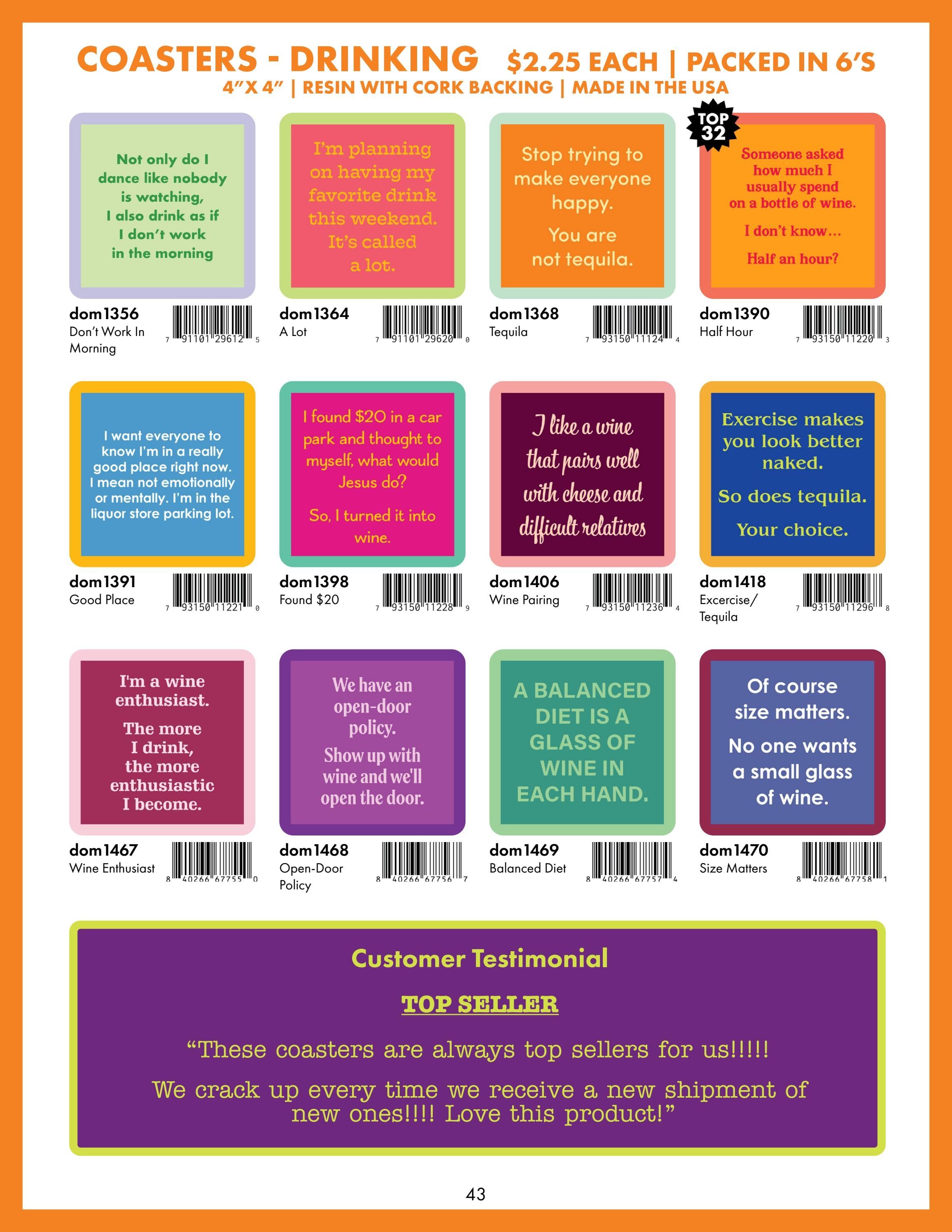 Drinks on Me Fall & Winter 2026 Catalog Weekly Ad January 1 - December 31, 2026