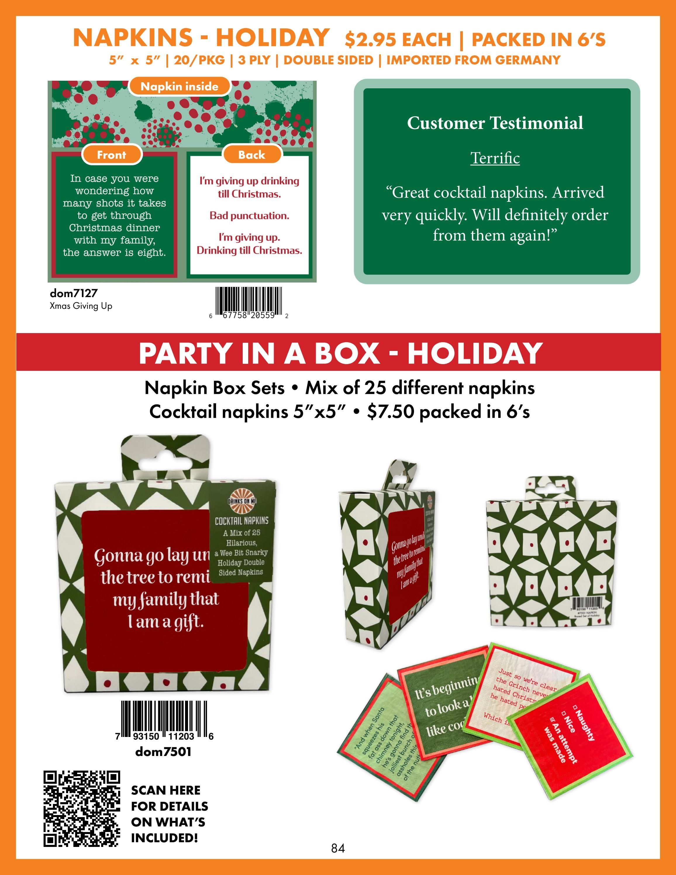 Drinks on Me Fall & Winter 2026 Catalog Weekly Ad January 1 - December 31, 2026