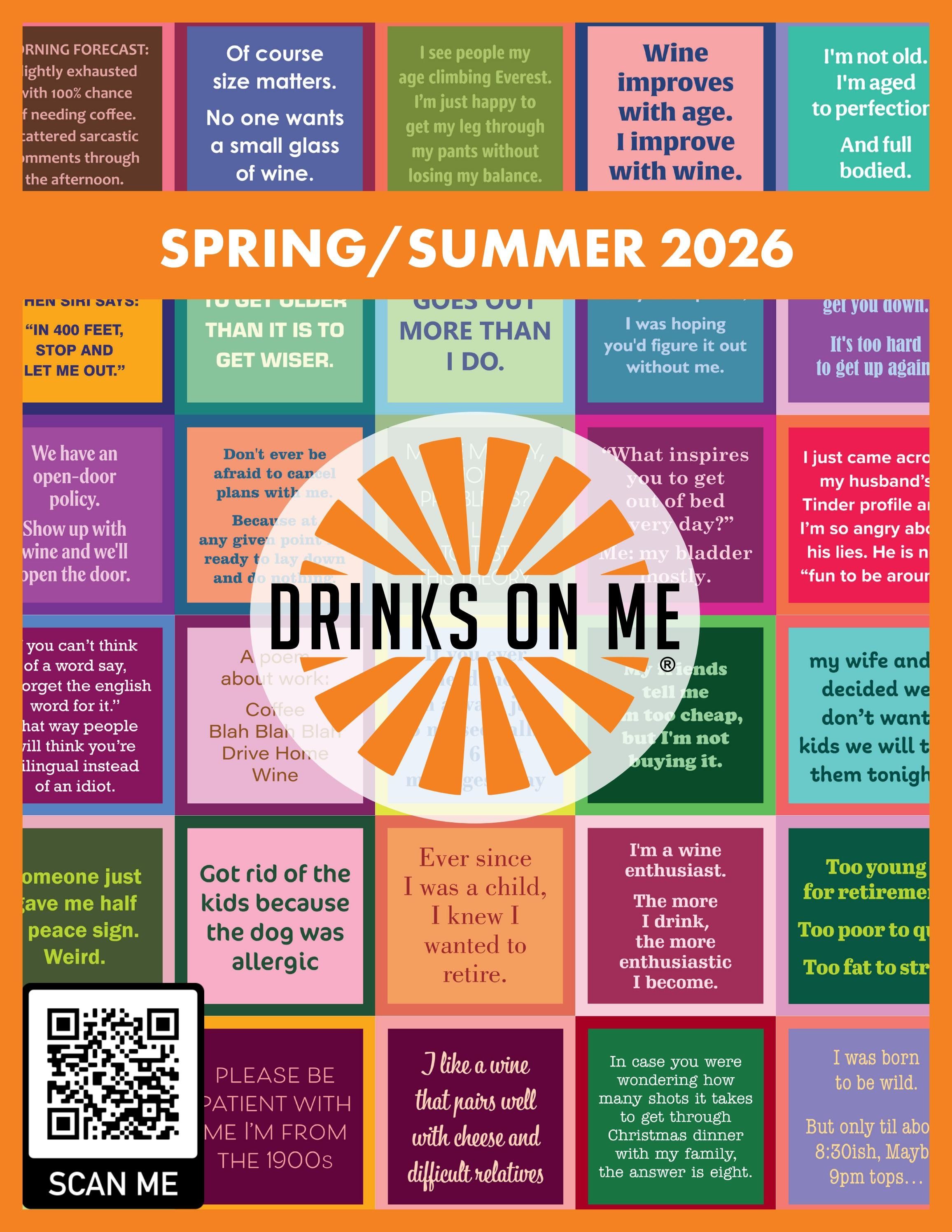 Drinks on Me Spring & Summer 2026 Catalog Weekly Ad January 1 - December 31, 2026