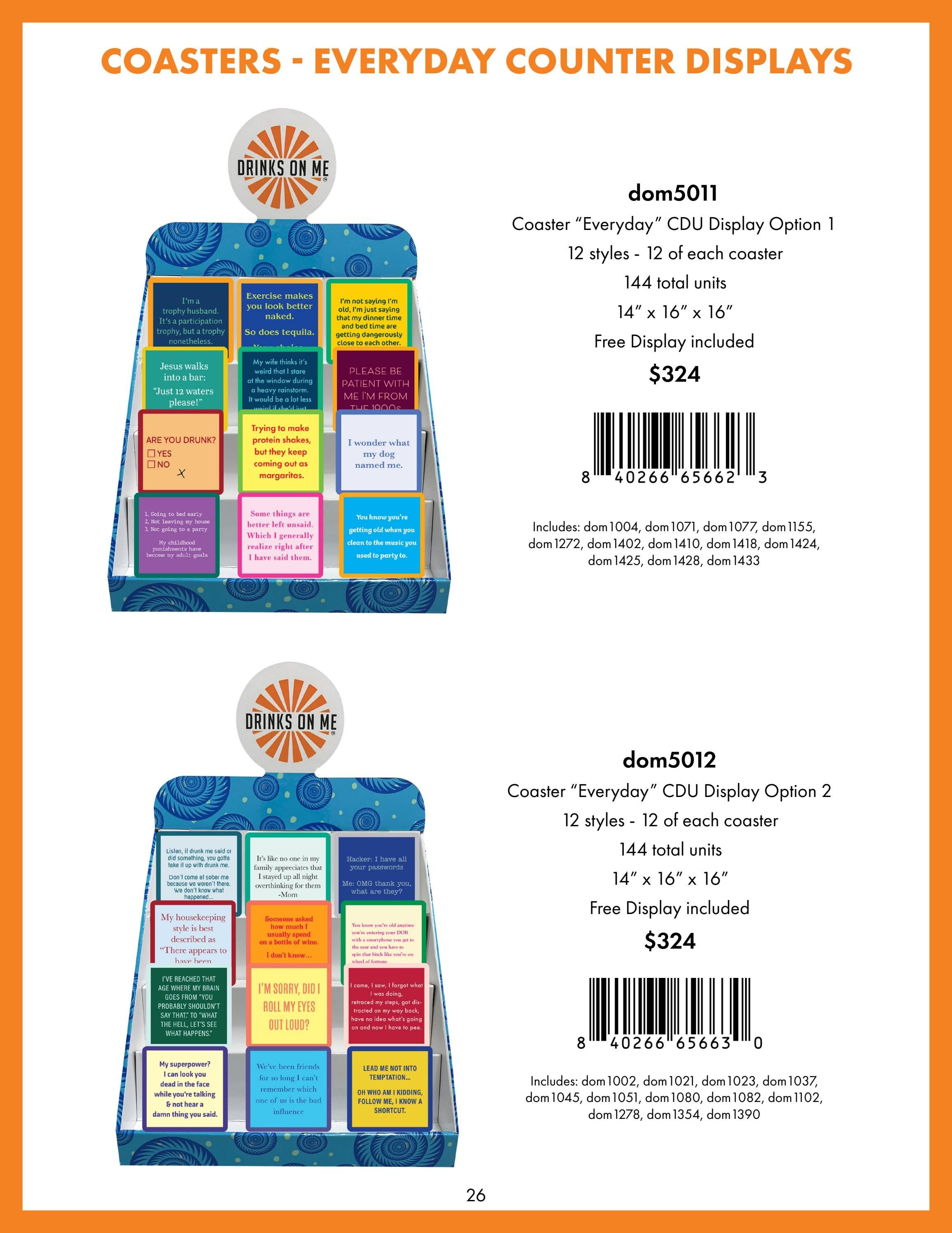 Drinks on Me Spring & Summer 2026 Catalog Weekly Ad January 1 - December 31, 2026