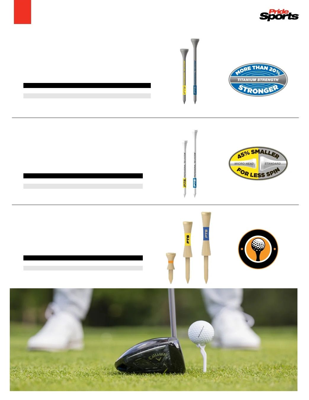 Pride Sports Golf Accessories Catalog Weekly Ad January 1 - December 31, 2026