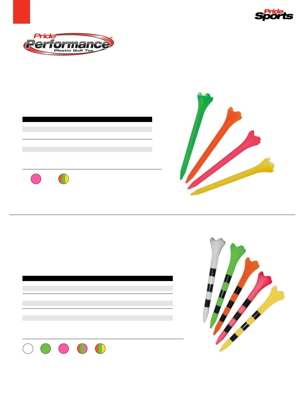 Pride Sports Golf Accessories Catalog Weekly Ad January 1 - December 31, 2026