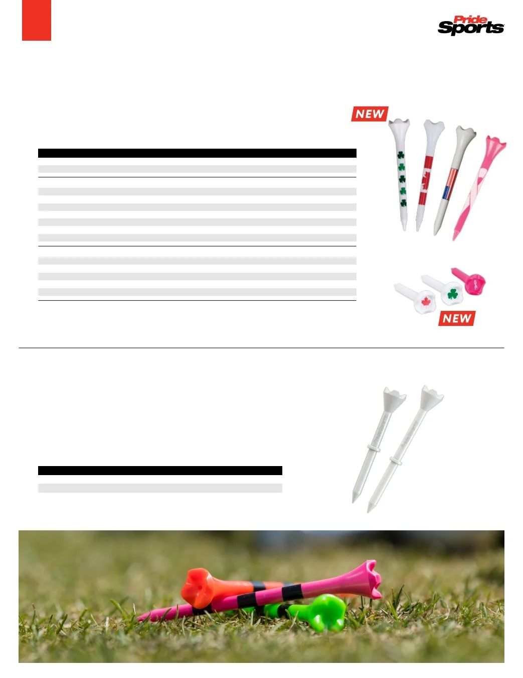 Pride Sports Golf Accessories Catalog Weekly Ad January 1 - December 31, 2026