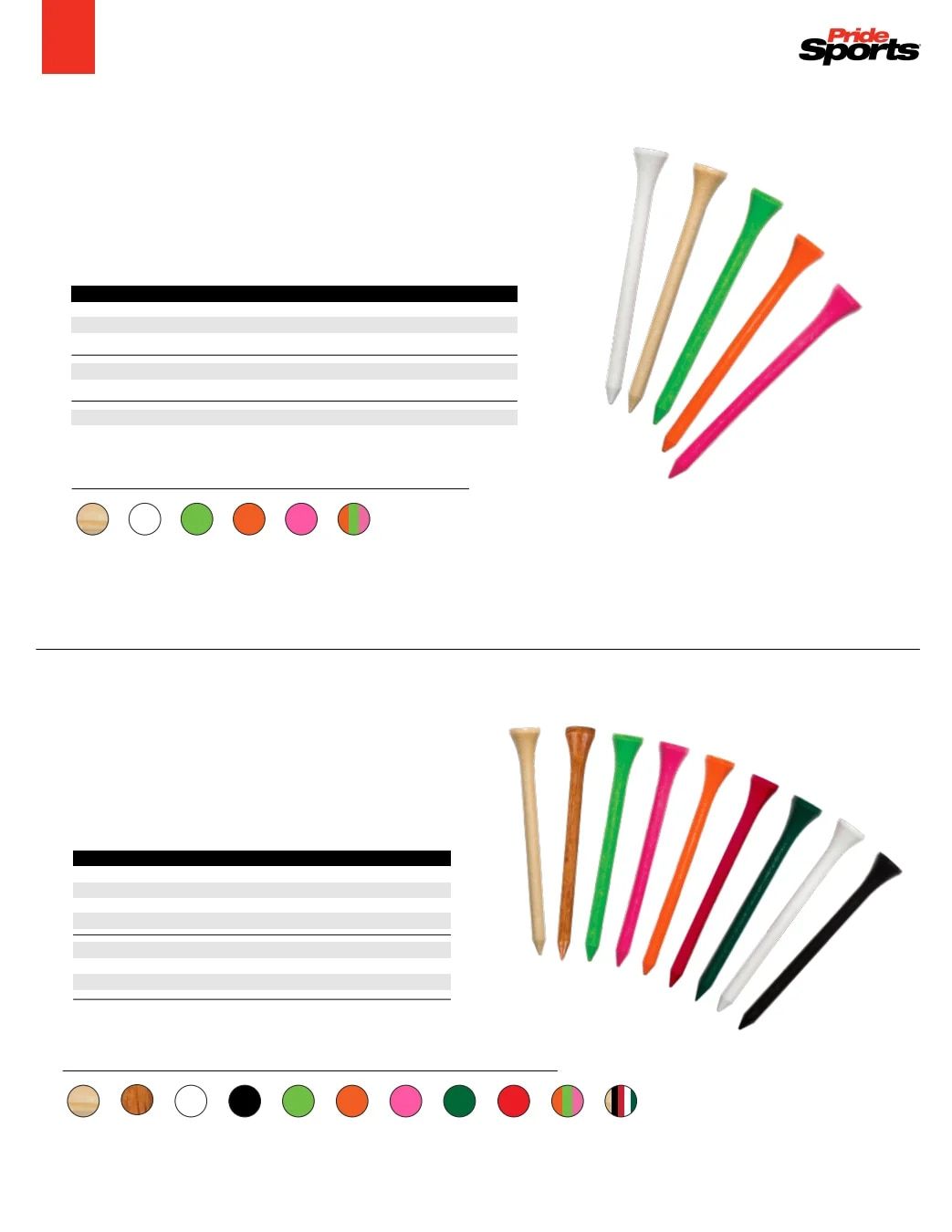 Pride Sports Golf Accessories Catalog Weekly Ad January 1 - December 31, 2026