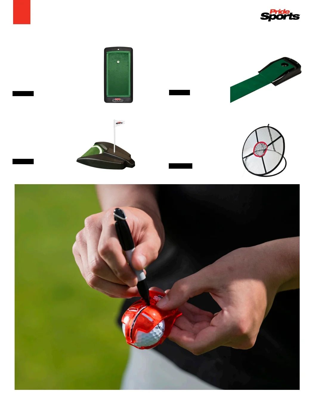 Pride Sports Golf Accessories Catalog Weekly Ad January 1 - December 31, 2026