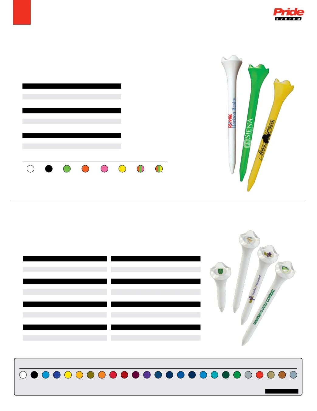 Pride Sports Golf Accessories Catalog Weekly Ad January 1 - December 31, 2026