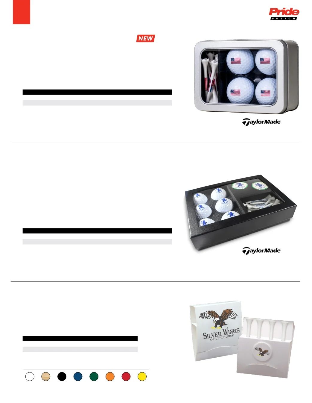 Pride Sports Golf Accessories Catalog Weekly Ad January 1 - December 31, 2026
