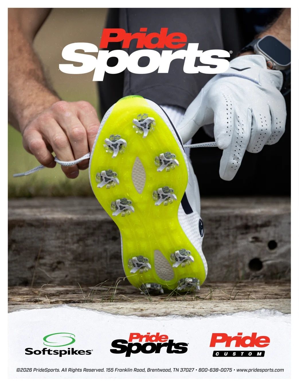 Pride Sports Golf Accessories Catalog Weekly Ad January 1 - December 31, 2026