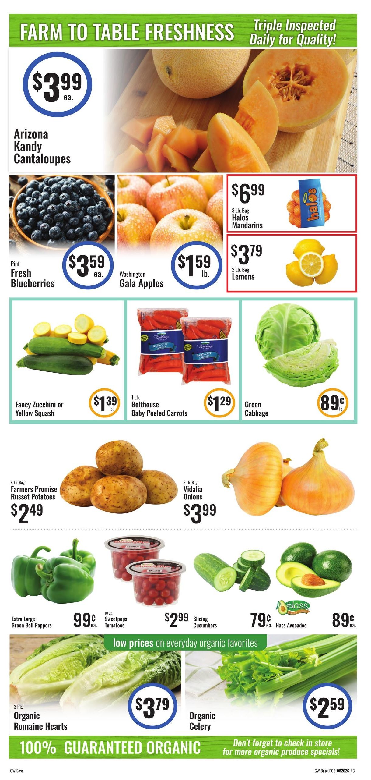 G&W Foods (AR, KS, MO, OK) Weekly Ad August 26 - September 8, 2026