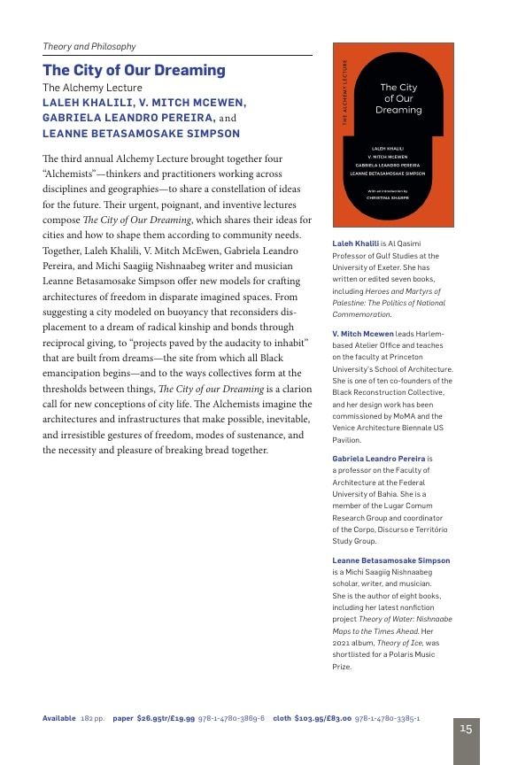 Duke University Press Spring 2026 Catalog Weekly Ad December 31, 2025 - December 31, 2026