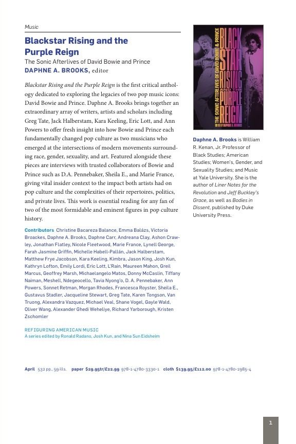 Duke University Press Spring 2026 Catalog Weekly Ad December 31, 2025 - December 31, 2026