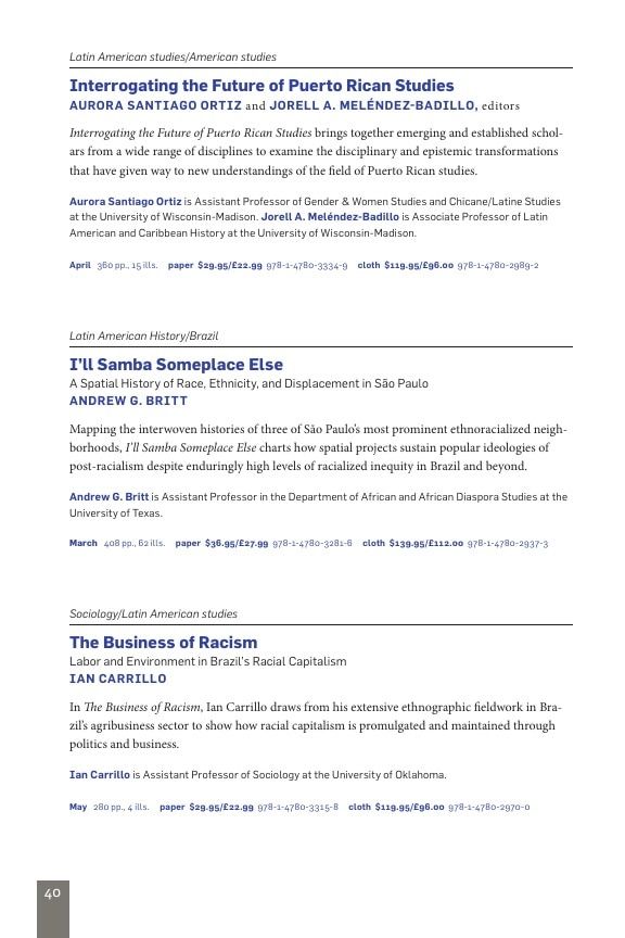 Duke University Press Spring 2026 Catalog Weekly Ad December 31, 2025 - December 31, 2026