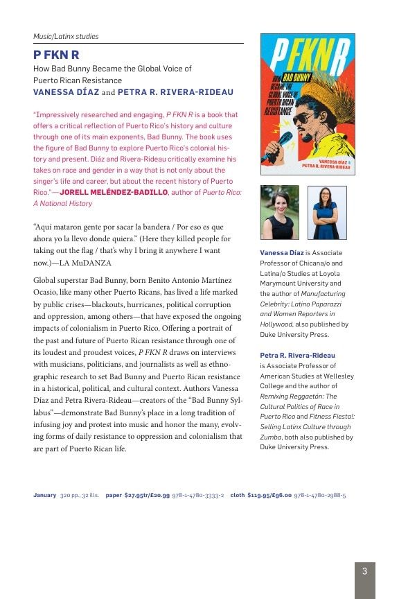Duke University Press Spring 2026 Catalog Weekly Ad December 31, 2025 - December 31, 2026