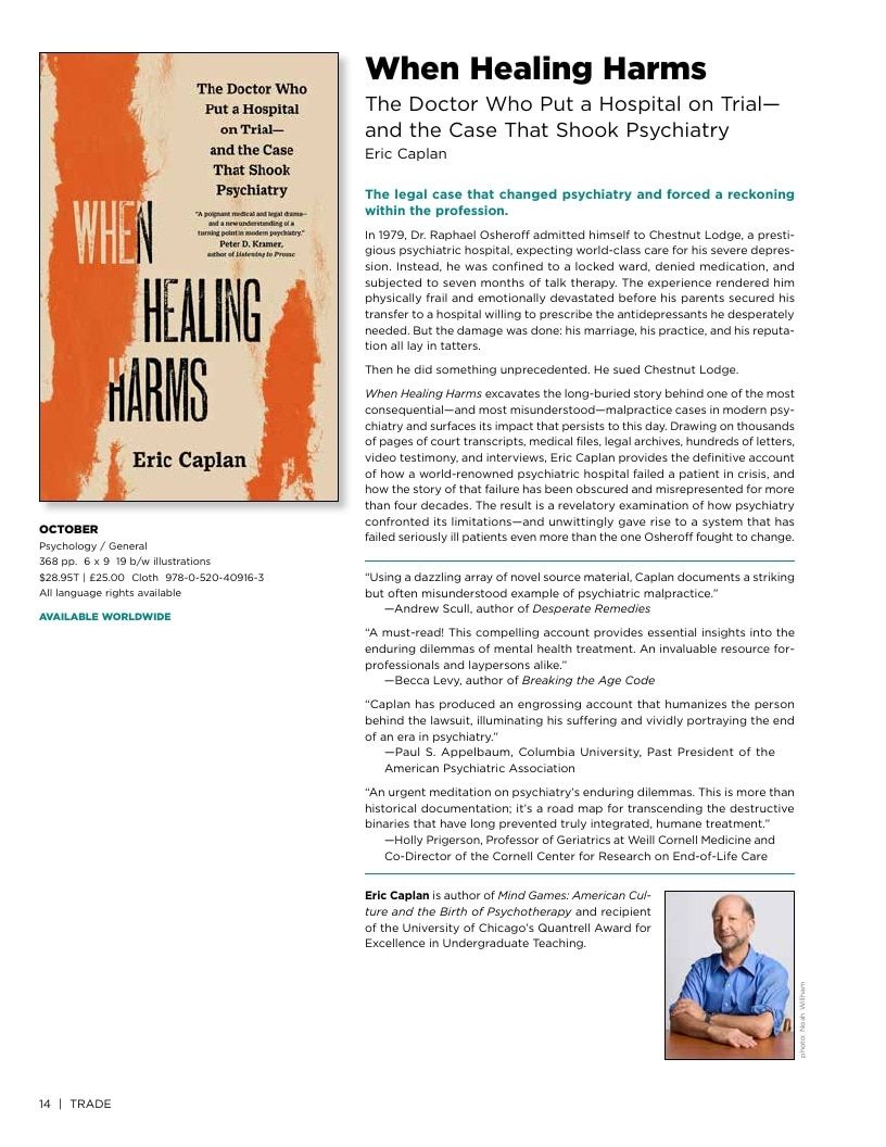 University of California Press Fall 2026 Catalog Weekly Ad December 31, 2025 - December 31, 2026