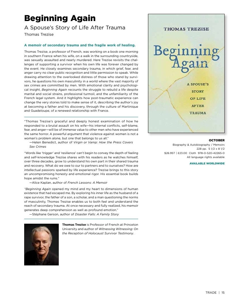 University of California Press Fall 2026 Catalog Weekly Ad December 31, 2025 - December 31, 2026