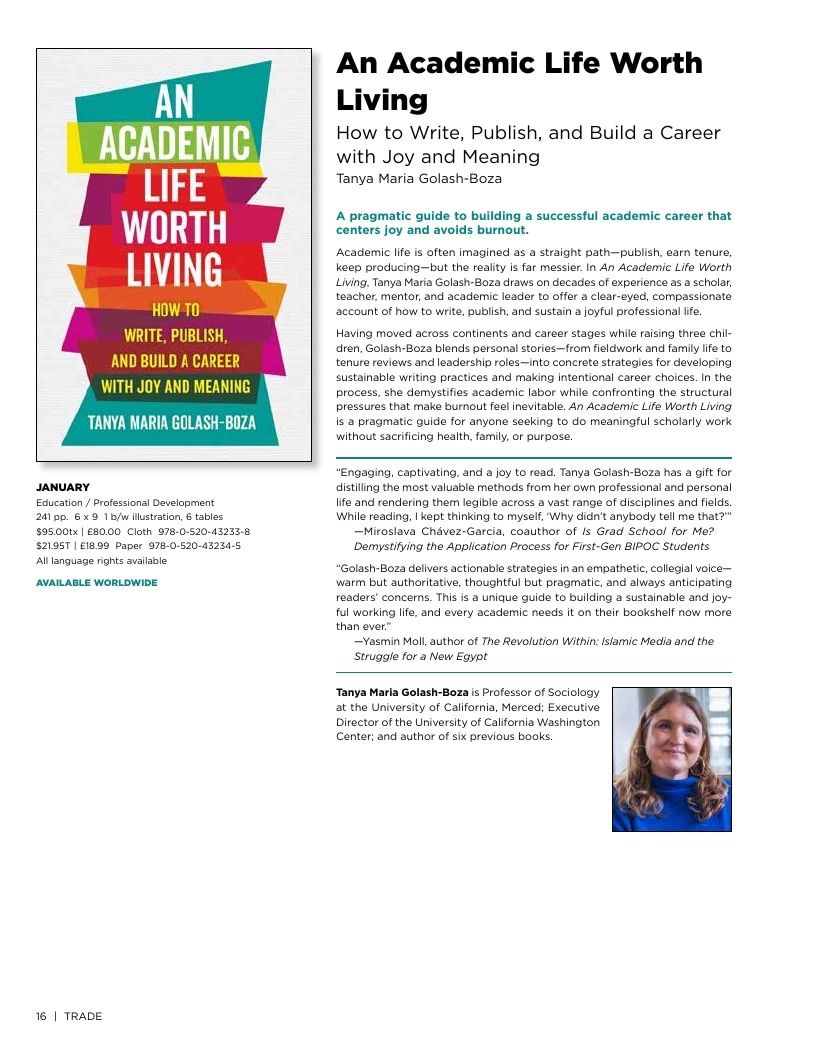 University of California Press Fall 2026 Catalog Weekly Ad December 31, 2025 - December 31, 2026