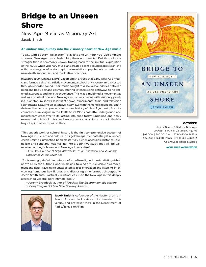 University of California Press Fall 2026 Catalog Weekly Ad December 31, 2025 - December 31, 2026