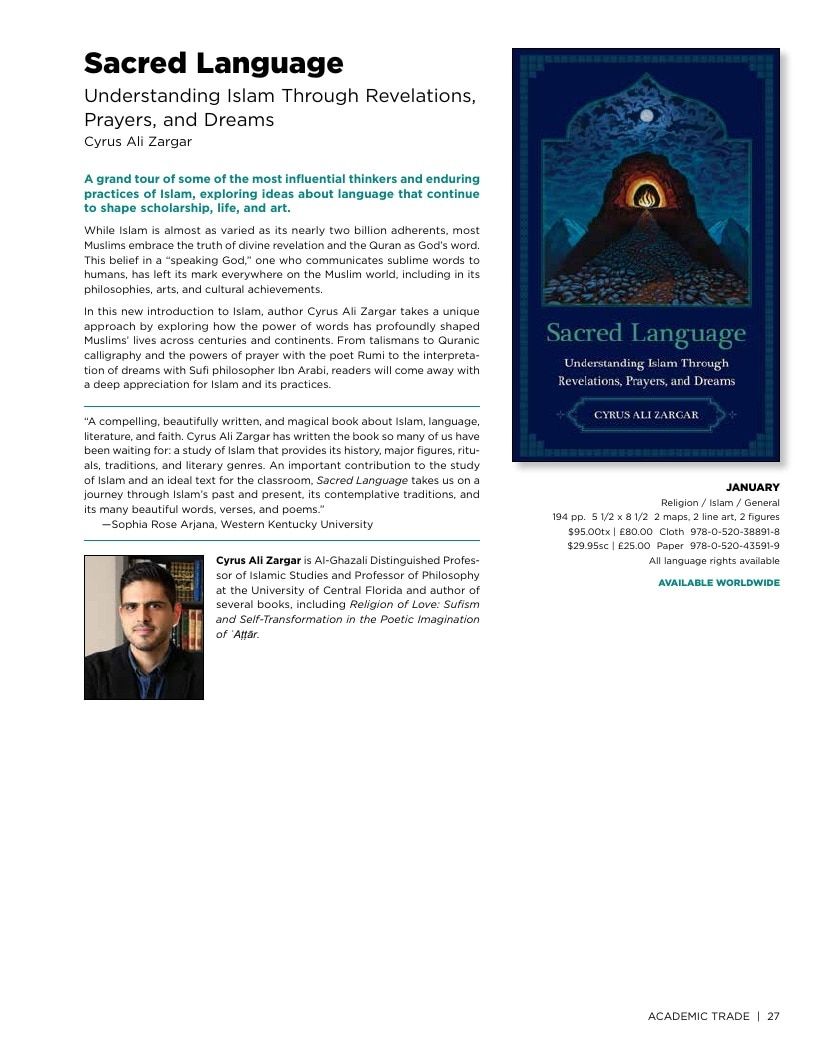 University of California Press Fall 2026 Catalog Weekly Ad December 31, 2025 - December 31, 2026