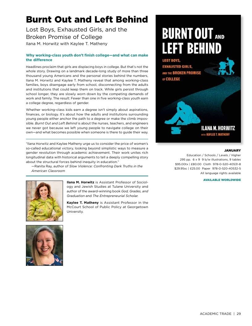University of California Press Fall 2026 Catalog Weekly Ad December 31, 2025 - December 31, 2026