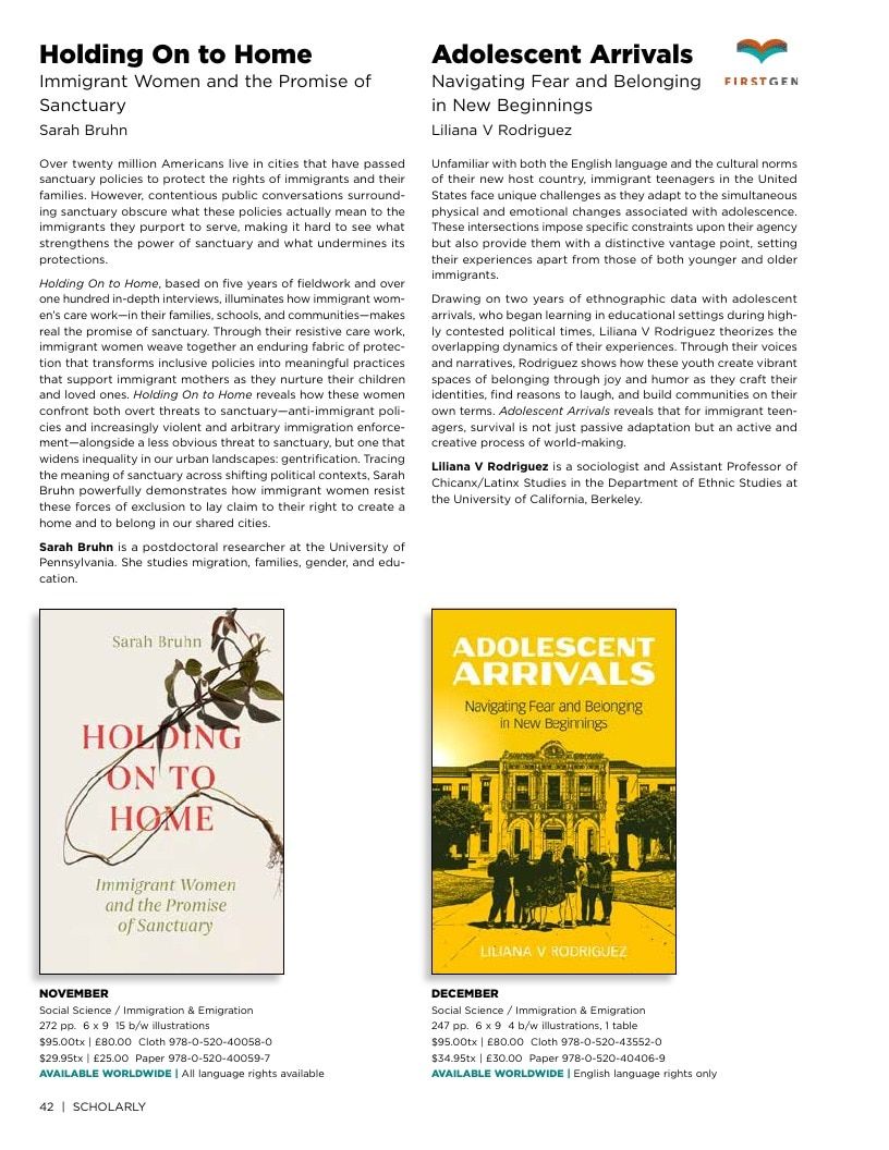 University of California Press Fall 2026 Catalog Weekly Ad December 31, 2025 - December 31, 2026