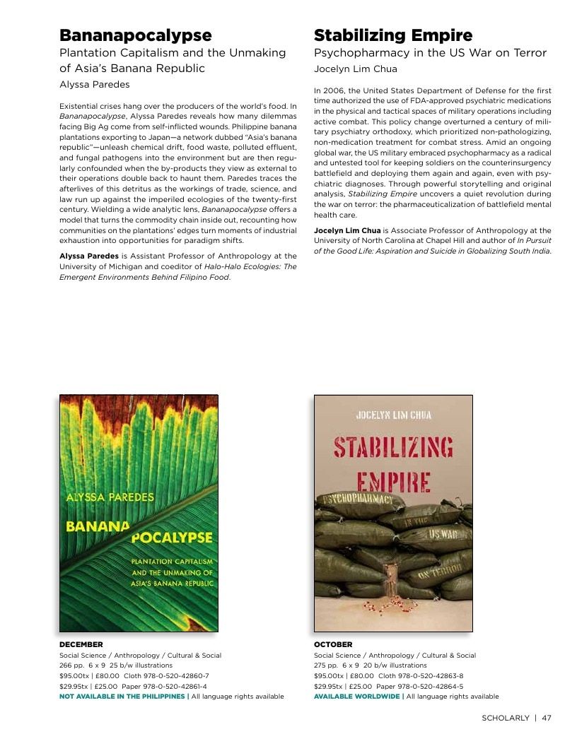 University of California Press Fall 2026 Catalog Weekly Ad December 31, 2025 - December 31, 2026