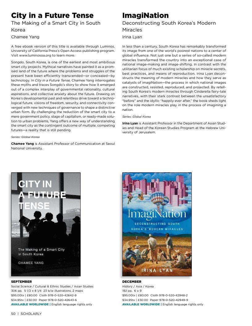 University of California Press Fall 2026 Catalog Weekly Ad December 31, 2025 - December 31, 2026