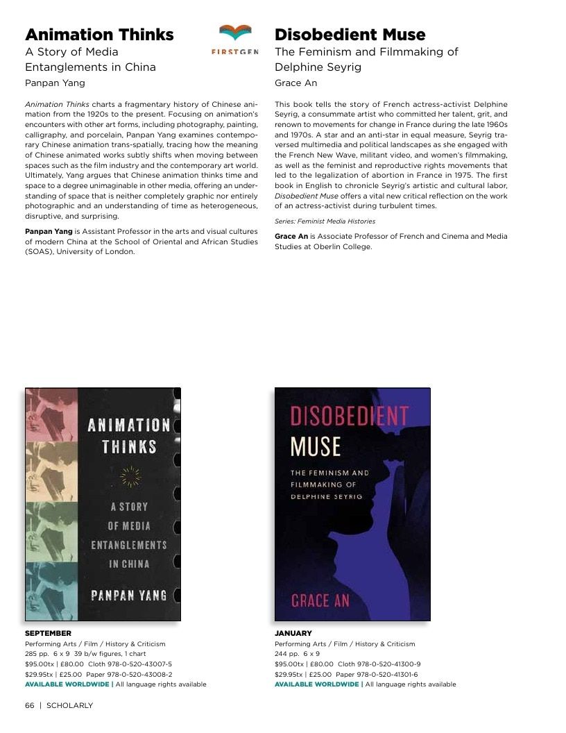 University of California Press Fall 2026 Catalog Weekly Ad December 31, 2025 - December 31, 2026