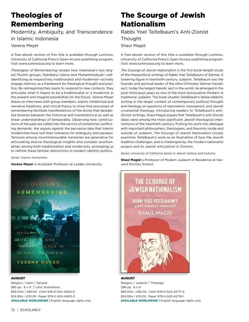 University of California Press Fall 2026 Catalog Weekly Ad December 31, 2025 - December 31, 2026