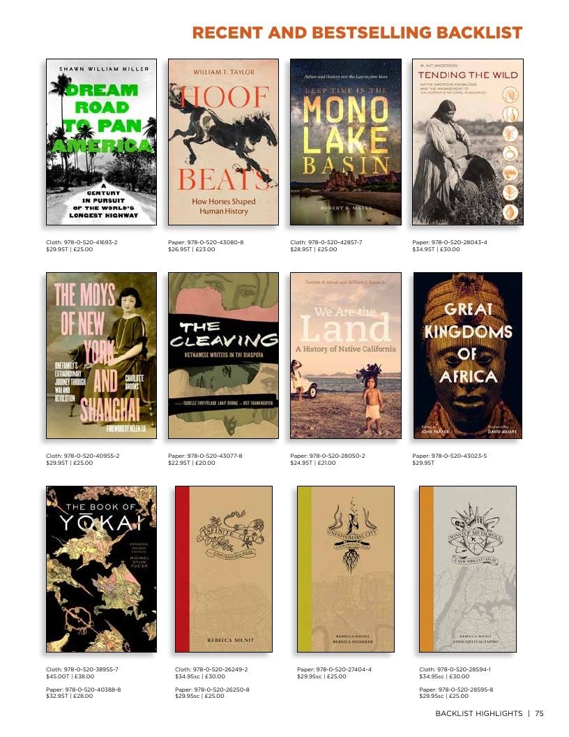 University of California Press Fall 2026 Catalog Weekly Ad December 31, 2025 - December 31, 2026