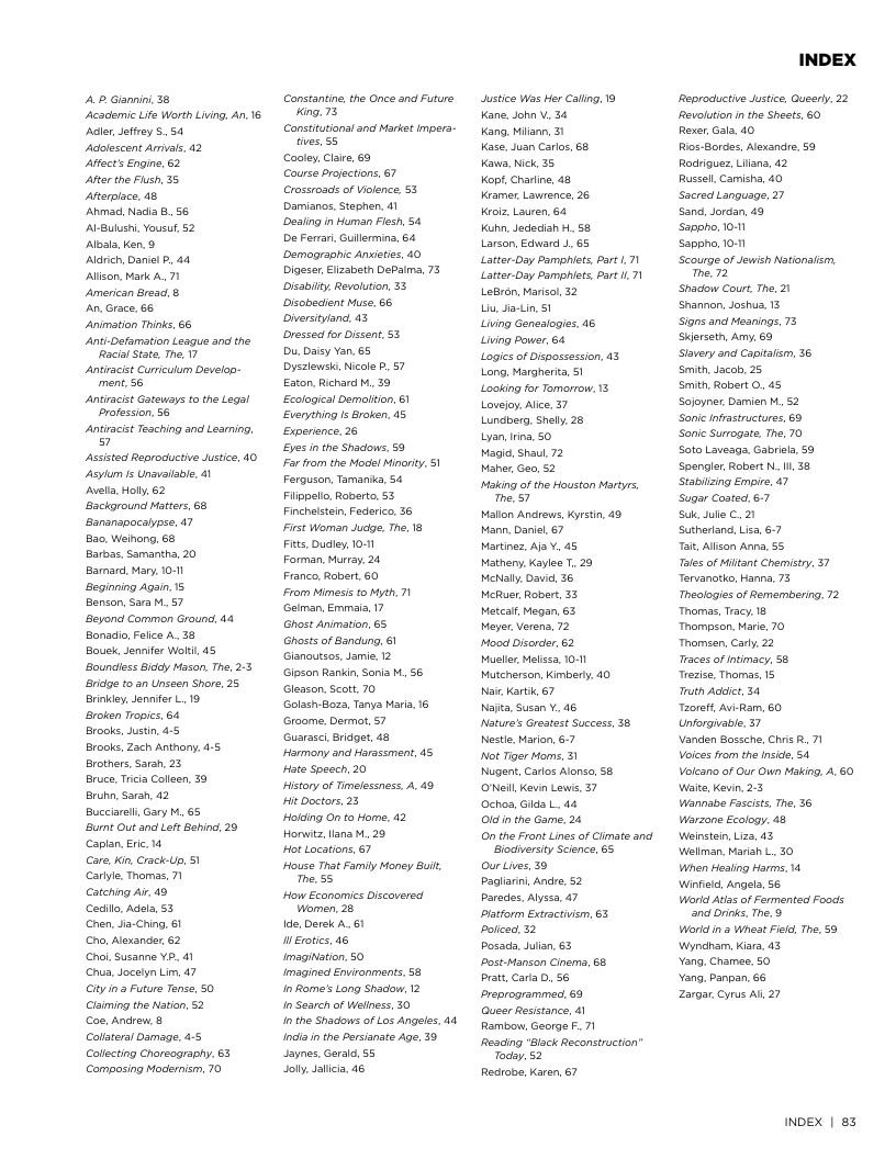 University of California Press Fall 2026 Catalog Weekly Ad December 31, 2025 - December 31, 2026