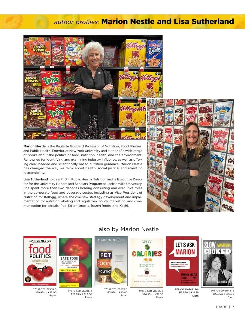 University of California Press Fall 2026 Catalog Weekly Ad December 31, 2025 - December 31, 2026