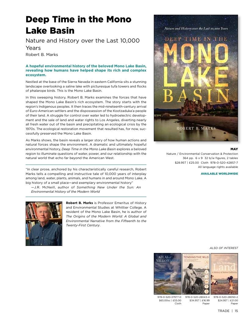 University of California Press Spring 2026 Catalog Weekly Ad December 31, 2025 - December 31, 2026