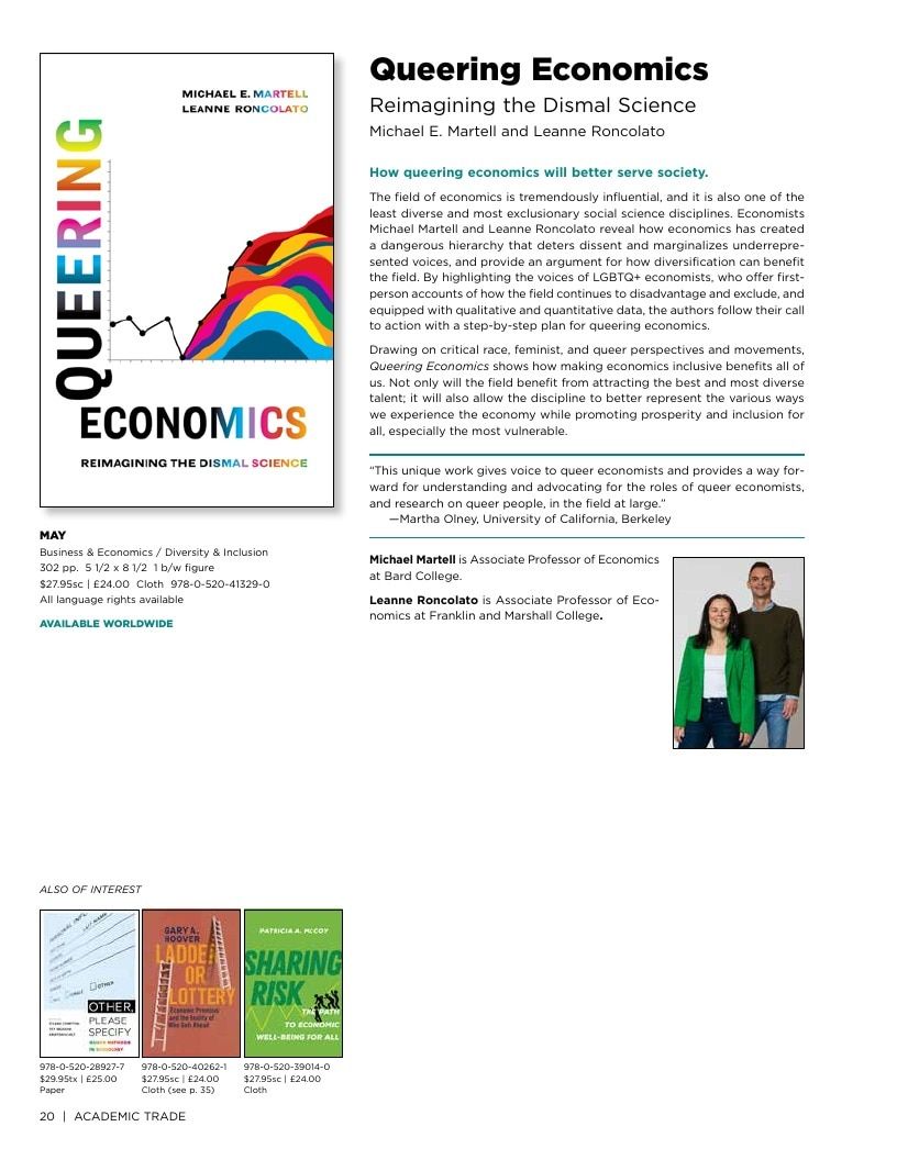 University of California Press Spring 2026 Catalog Weekly Ad December 31, 2025 - December 31, 2026