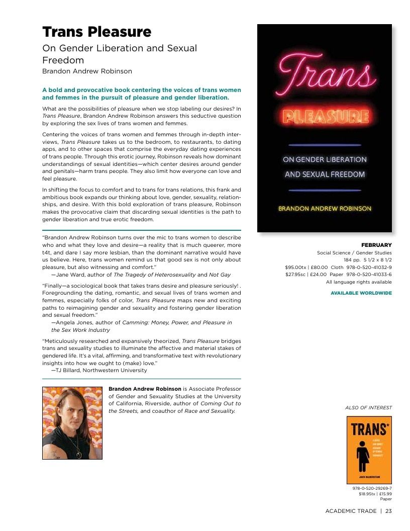 University of California Press Spring 2026 Catalog Weekly Ad December 31, 2025 - December 31, 2026