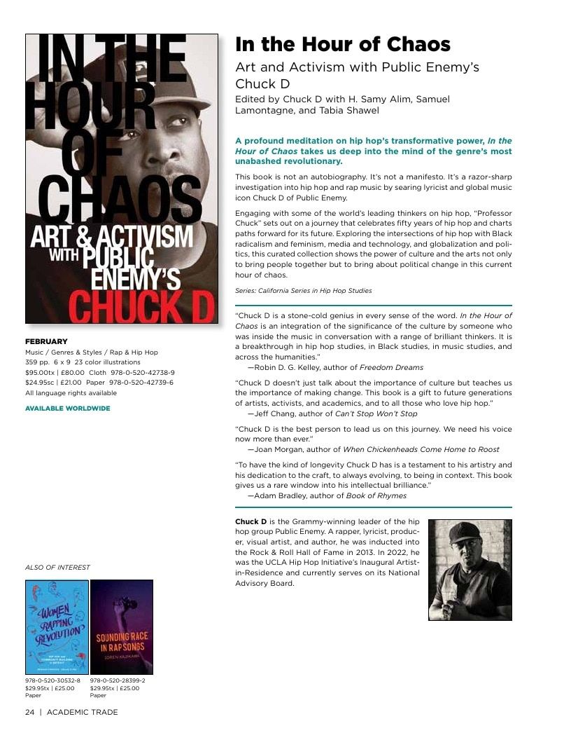 University of California Press Spring 2026 Catalog Weekly Ad December 31, 2025 - December 31, 2026