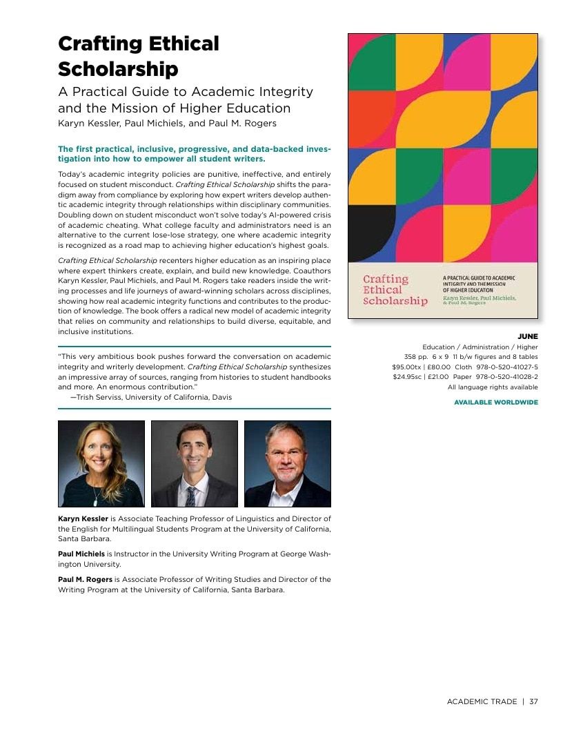 University of California Press Spring 2026 Catalog Weekly Ad December 31, 2025 - December 31, 2026