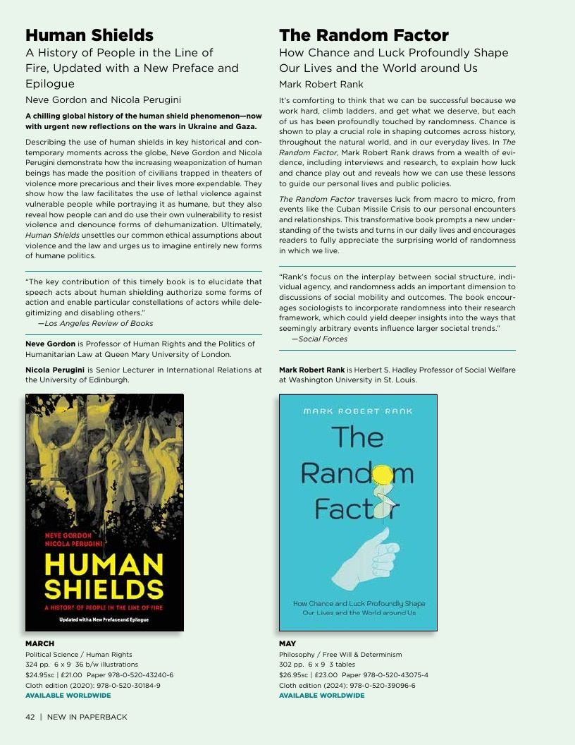 University of California Press Spring 2026 Catalog Weekly Ad December 31, 2025 - December 31, 2026