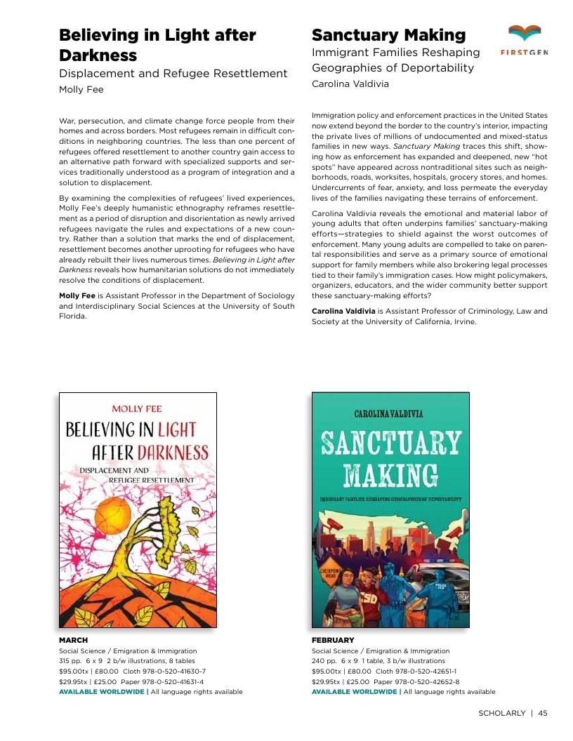 University of California Press Spring 2026 Catalog Weekly Ad December 31, 2025 - December 31, 2026