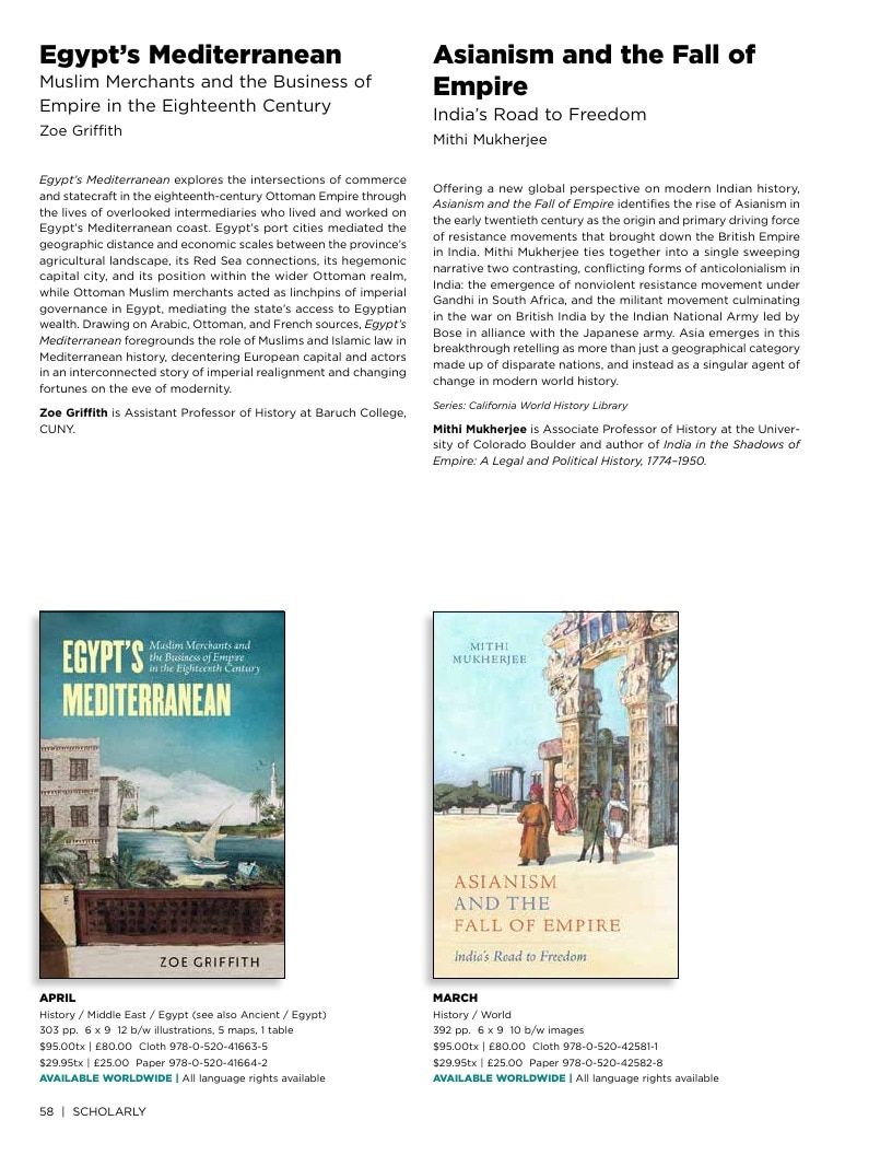 University of California Press Spring 2026 Catalog Weekly Ad December 31, 2025 - December 31, 2026