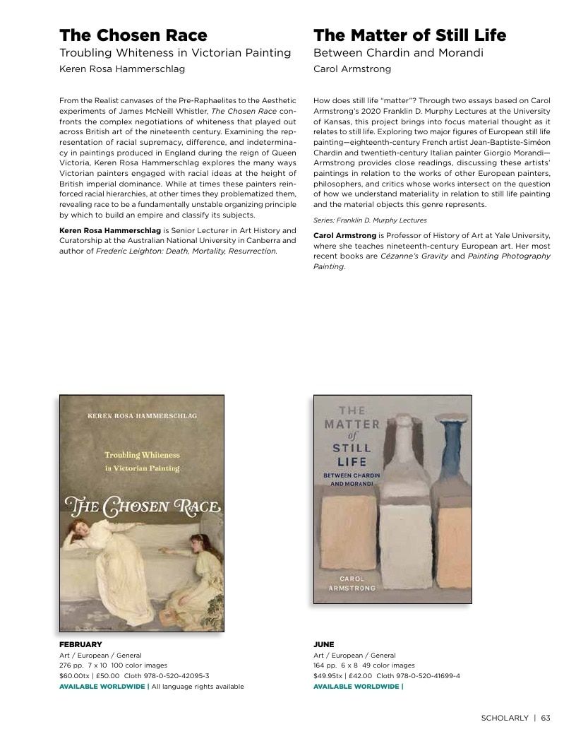 University of California Press Spring 2026 Catalog Weekly Ad December 31, 2025 - December 31, 2026
