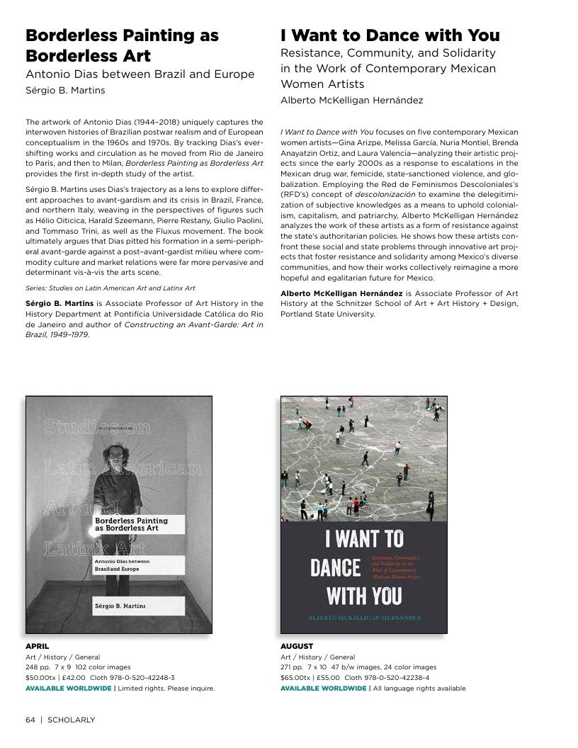 University of California Press Spring 2026 Catalog Weekly Ad December 31, 2025 - December 31, 2026